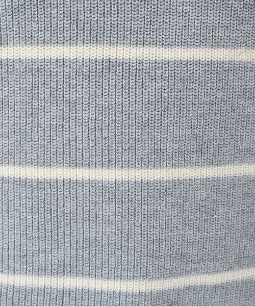 Maison de CINQ / メゾン ドゥ サンク ニット・セーター | パネルボーダーニット | 詳細8