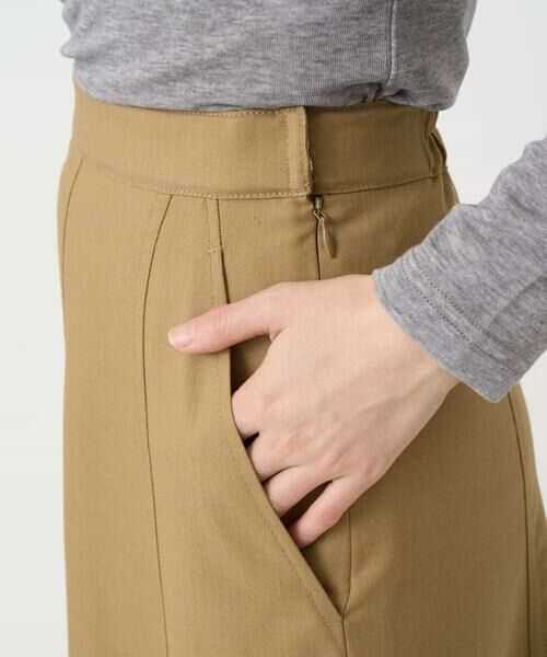 Maison de CINQ / メゾン ドゥ サンク ロング・マキシ丈スカート | ウール混デニムフレアスカート | 詳細10