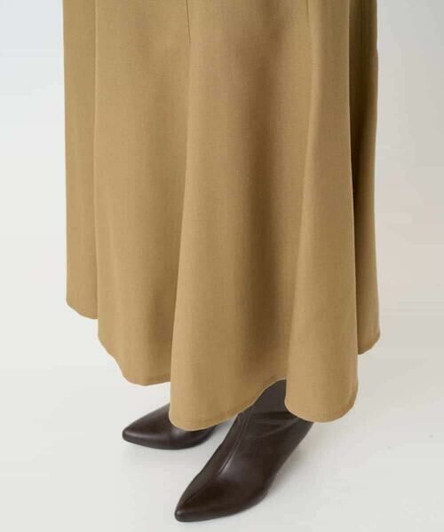 Maison de CINQ / メゾン ドゥ サンク ロング・マキシ丈スカート | ウール混デニムフレアスカート | 詳細11