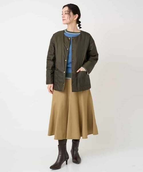 Maison de CINQ / メゾン ドゥ サンク ロング・マキシ丈スカート | ウール混デニムフレアスカート | 詳細16