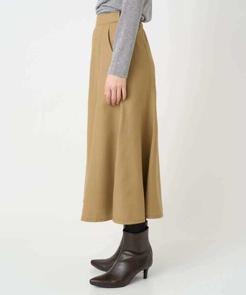 Maison de CINQ / メゾン ドゥ サンク ロング・マキシ丈スカート | ウール混デニムフレアスカート | 詳細7