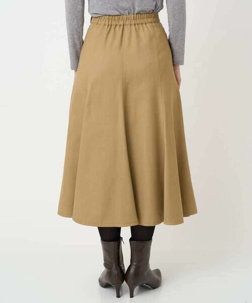 Maison de CINQ / メゾン ドゥ サンク ロング・マキシ丈スカート | ウール混デニムフレアスカート | 詳細8
