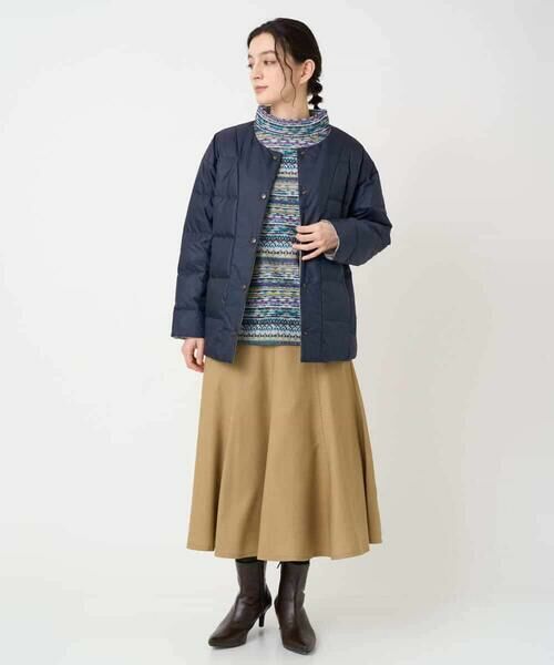 Maison de CINQ / メゾン ドゥ サンク カットソー | [日本製]編地柄プリントカットソー | 詳細24