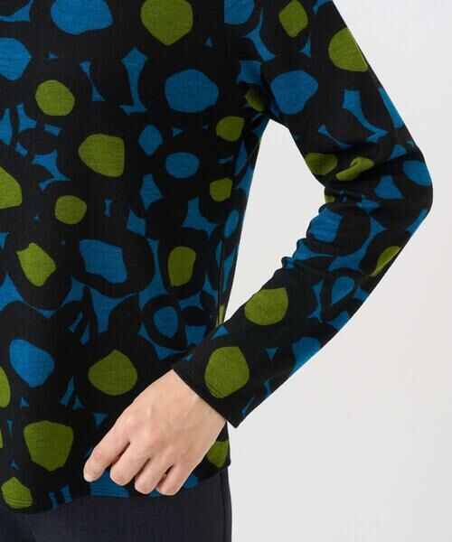 Maison de CINQ / メゾン ドゥ サンク カットソー | [日本製]テンセルリバードットプリントカットソー | 詳細12