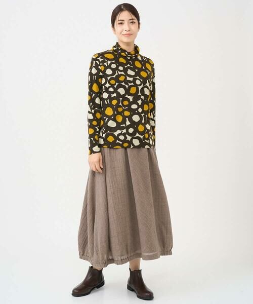 Maison de CINQ / メゾン ドゥ サンク カットソー | [日本製]テンセルリバードットプリントカットソー | 詳細22