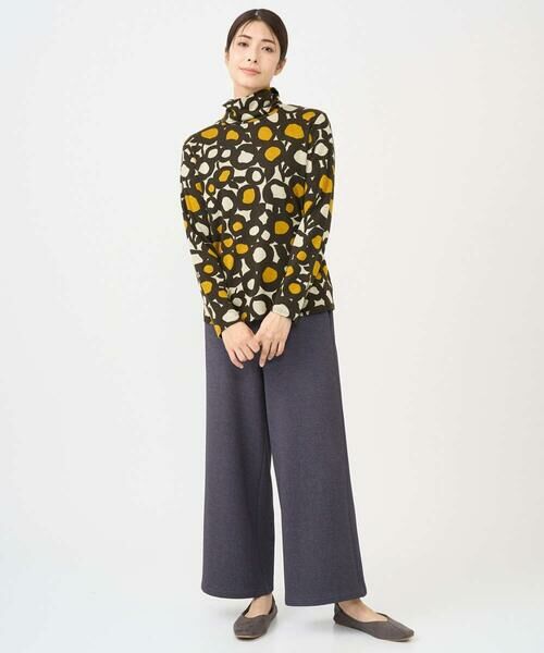 Maison de CINQ / メゾン ドゥ サンク カットソー | [日本製]テンセルリバードットプリントカットソー | 詳細23