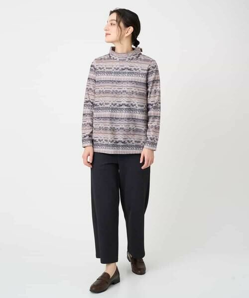 Maison de CINQ / メゾン ドゥ サンク その他パンツ | ボンバーデニムプリントパンツ | 詳細15