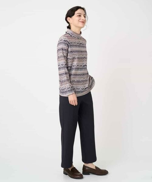 Maison de CINQ / メゾン ドゥ サンク その他パンツ | ボンバーデニムプリントパンツ | 詳細16