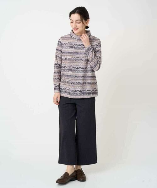 Maison de CINQ / メゾン ドゥ サンク その他パンツ | ボンバーデニムプリントパンツ | 詳細17