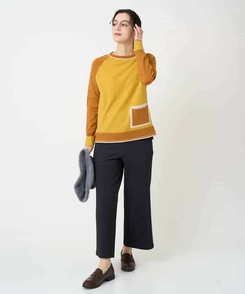 Maison de CINQ / メゾン ドゥ サンク その他パンツ | ボンバーデニムプリントパンツ | 詳細19