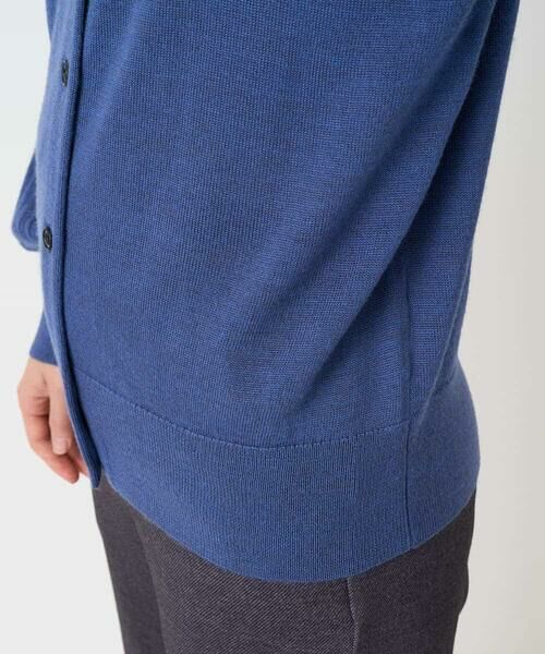 Maison de CINQ / メゾン ドゥ サンク カーディガン・ボレロ | ウール混リブニットカーディガン | 詳細10