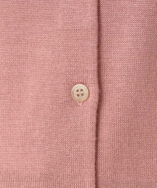 Maison de CINQ / メゾン ドゥ サンク カーディガン・ボレロ | ウール混リブニットカーディガン | 詳細12