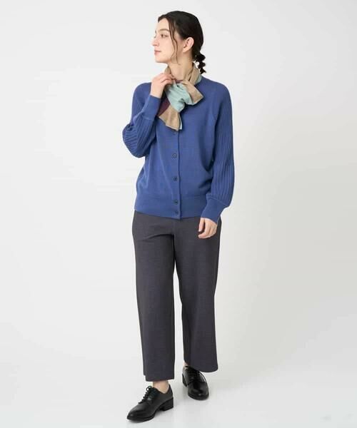 Maison de CINQ / メゾン ドゥ サンク カーディガン・ボレロ | ウール混リブニットカーディガン | 詳細13