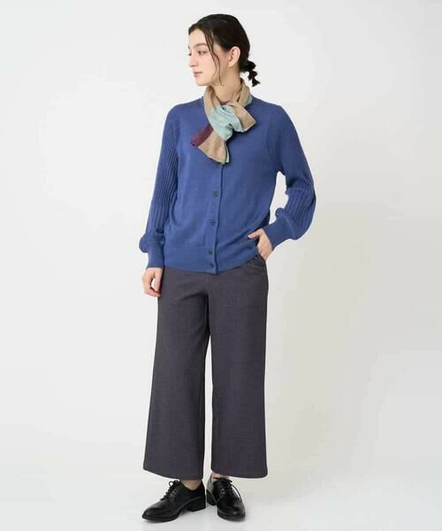 Maison de CINQ / メゾン ドゥ サンク カーディガン・ボレロ | ウール混リブニットカーディガン | 詳細14