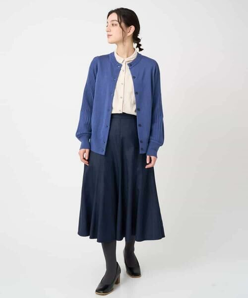 Maison de CINQ / メゾン ドゥ サンク カーディガン・ボレロ | ウール混リブニットカーディガン | 詳細15