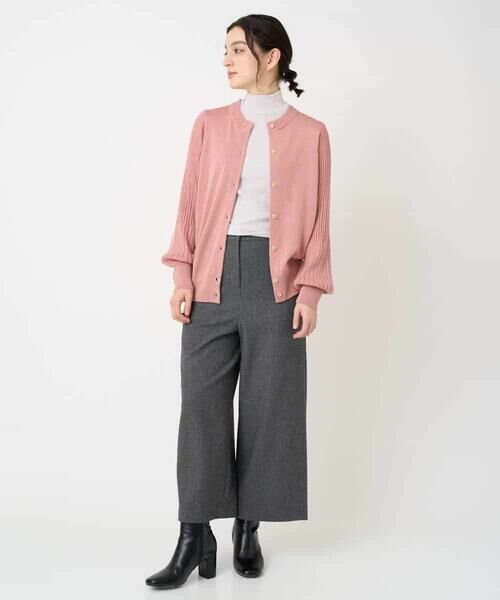 Maison de CINQ / メゾン ドゥ サンク カーディガン・ボレロ | ウール混リブニットカーディガン | 詳細18