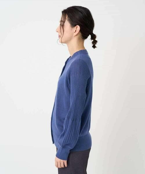 Maison de CINQ / メゾン ドゥ サンク カーディガン・ボレロ | ウール混リブニットカーディガン | 詳細6