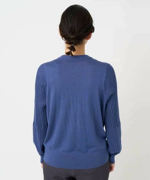 Maison de CINQ / メゾン ドゥ サンク カーディガン・ボレロ | ウール混リブニットカーディガン | 詳細7