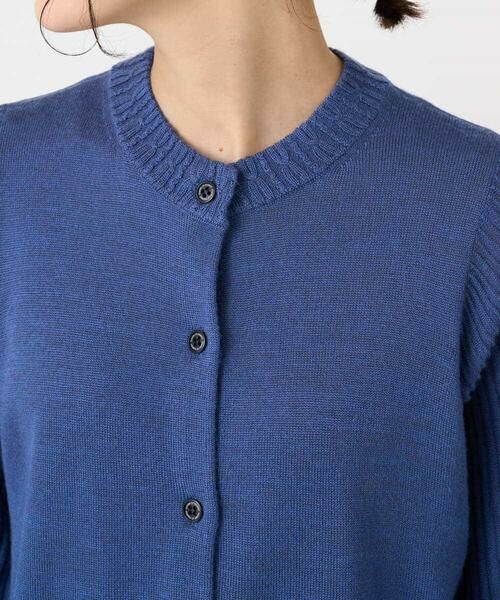 Maison de CINQ / メゾン ドゥ サンク カーディガン・ボレロ | ウール混リブニットカーディガン | 詳細8
