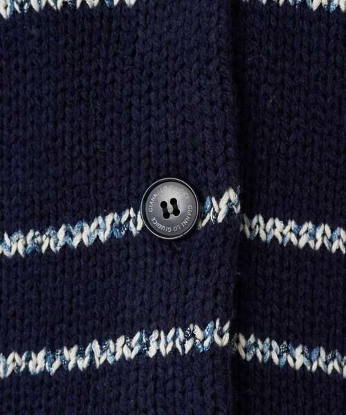 Maison de CINQ / メゾン ドゥ サンク ベスト | カスリパネルボーダーニットベスト | 詳細12