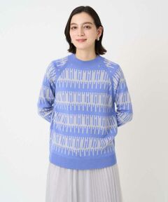 Maison de CINQ / メゾン ドゥ サンク ニット・セーター | ジオメトリックジャガードウールニット