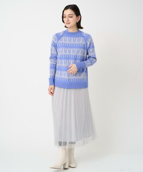 Maison de CINQ / メゾン ドゥ サンク ニット・セーター | ジオメトリックジャガードウールニット | 詳細13