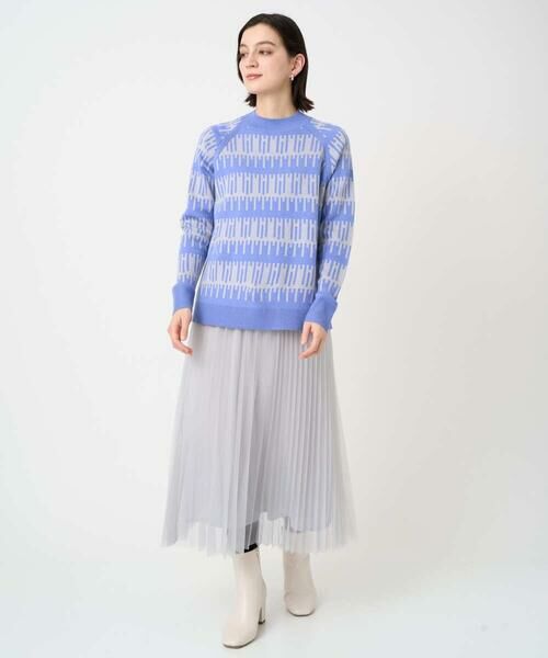 Maison de CINQ / メゾン ドゥ サンク ニット・セーター | ジオメトリックジャガードウールニット | 詳細14