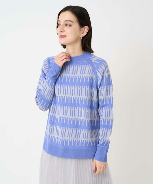 Maison de CINQ / メゾン ドゥ サンク ニット・セーター | ジオメトリックジャガードウールニット | 詳細2