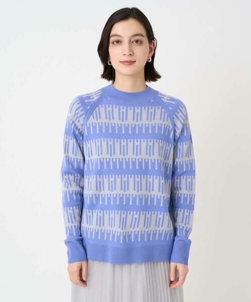 Maison de CINQ / メゾン ドゥ サンク ニット・セーター | ジオメトリックジャガードウールニット | 詳細3