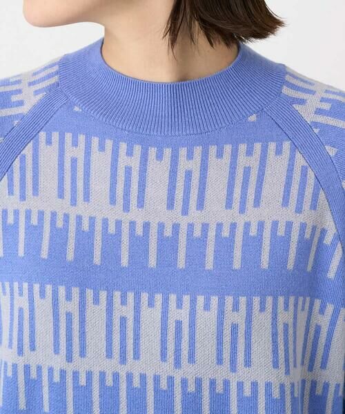 Maison de CINQ / メゾン ドゥ サンク ニット・セーター | ジオメトリックジャガードウールニット | 詳細6