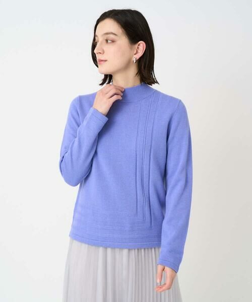 Maison de CINQ / メゾン ドゥ サンク ニット・セーター | [アンサンブル対応]メリノウールカラーハイネックニット | 詳細3