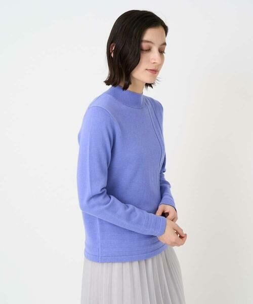 Maison de CINQ / メゾン ドゥ サンク ニット・セーター | [アンサンブル対応]メリノウールカラーハイネックニット | 詳細4