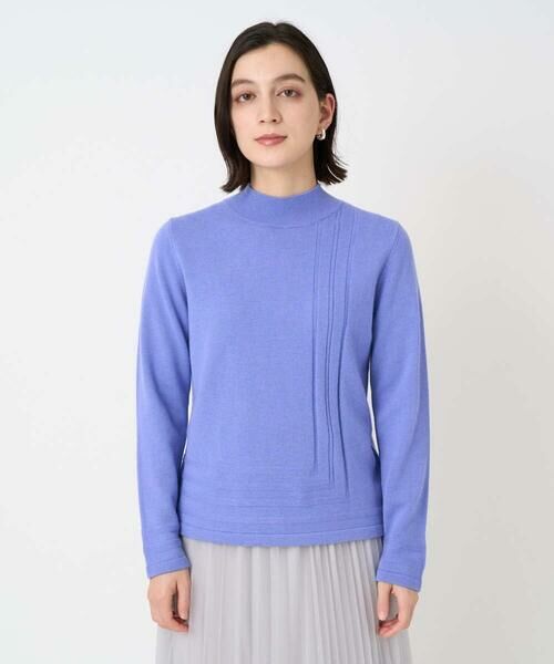 Maison de CINQ / メゾン ドゥ サンク ニット・セーター | [アンサンブル対応]メリノウールカラーハイネックニット | 詳細5