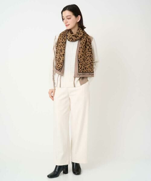 Maison de CINQ / メゾン ドゥ サンク ニット・セーター | バイカラーストライプケーブルニット | 詳細14