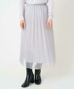 Maison de CINQ / メゾン ドゥ サンク ロング・マキシ丈スカート | [日本製]アコーディオンシアープリーツスカート