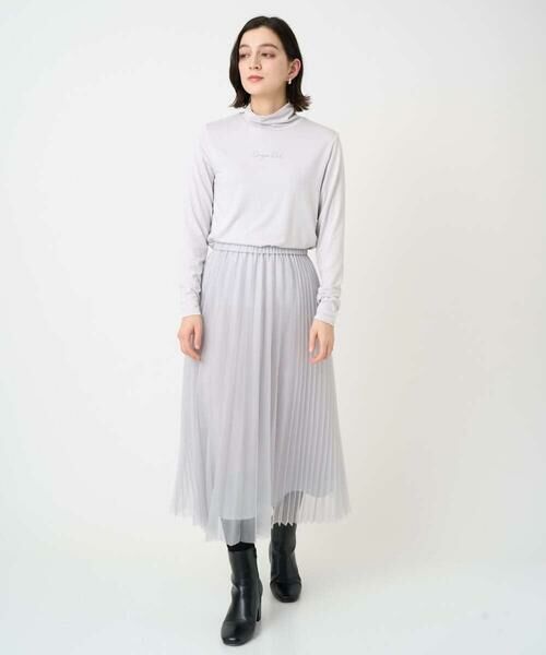 Maison de CINQ / メゾン ドゥ サンク ロング・マキシ丈スカート | [日本製]アコーディオンシアープリーツスカート | 詳細24