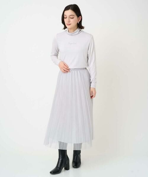 Maison de CINQ / メゾン ドゥ サンク ロング・マキシ丈スカート | [日本製]アコーディオンシアープリーツスカート | 詳細25