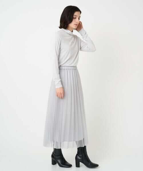 Maison de CINQ / メゾン ドゥ サンク ロング・マキシ丈スカート | [日本製]アコーディオンシアープリーツスカート | 詳細26