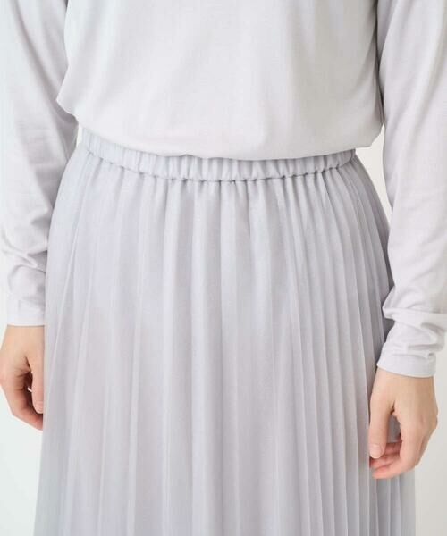 Maison de CINQ / メゾン ドゥ サンク ロング・マキシ丈スカート | [日本製]アコーディオンシアープリーツスカート | 詳細6