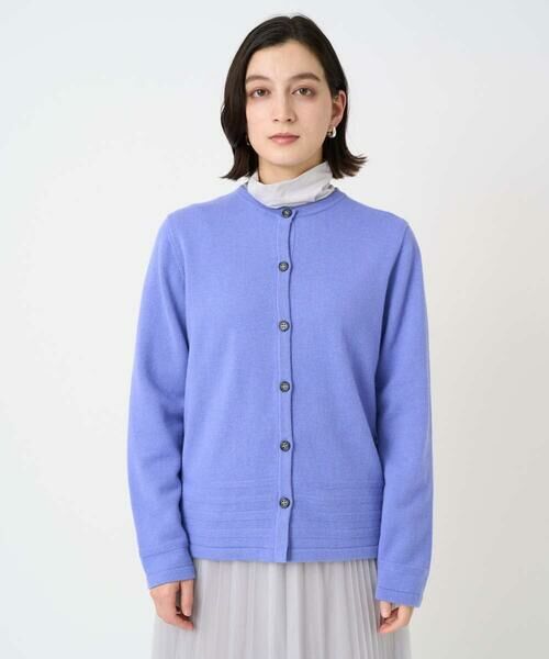 Maison de CINQ / メゾン ドゥ サンク セットアップ | [アンサンブル対応]メリノウールカラーカーディガン | 詳細10