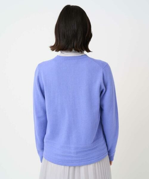 Maison de CINQ / メゾン ドゥ サンク セットアップ | [アンサンブル対応]メリノウールカラーカーディガン | 詳細12