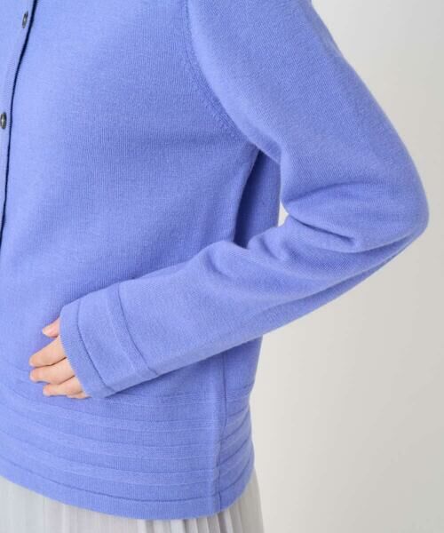 Maison de CINQ / メゾン ドゥ サンク セットアップ | [アンサンブル対応]メリノウールカラーカーディガン | 詳細14