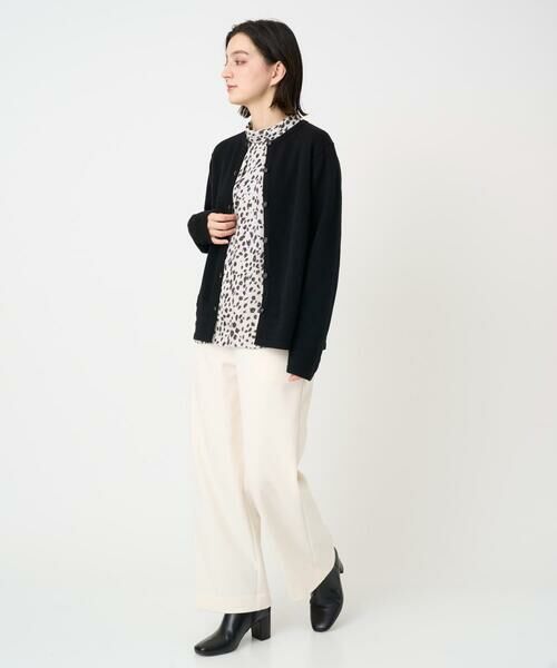 Maison de CINQ / メゾン ドゥ サンク セットアップ | [アンサンブル対応]メリノウールカラーカーディガン | 詳細23