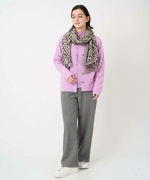 Maison de CINQ / メゾン ドゥ サンク セットアップ | [アンサンブル対応]メリノウールカラーカーディガン | 詳細25