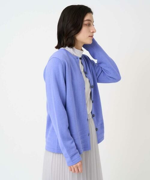Maison de CINQ / メゾン ドゥ サンク セットアップ | [アンサンブル対応]メリノウールカラーカーディガン | 詳細7