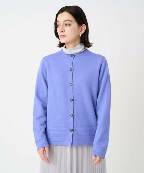 Maison de CINQ / メゾン ドゥ サンク セットアップ | [アンサンブル対応]メリノウールカラーカーディガン | 詳細8