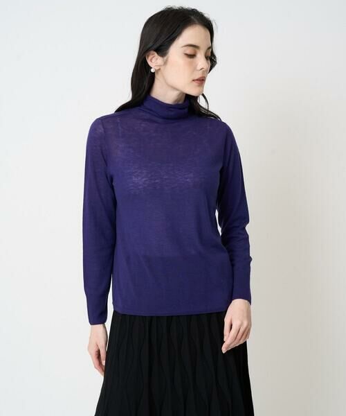 Maison de CINQ / メゾン ドゥ サンク ニット・セーター | [肌触り良い･軽い]ベーシックプルオーバーニット | 詳細1