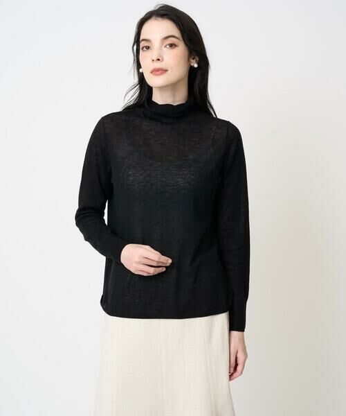 Maison de CINQ / メゾン ドゥ サンク ニット・セーター | [肌触り良い･軽い]ベーシックプルオーバーニット | 詳細3