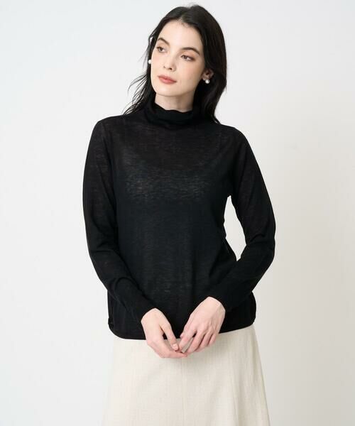 Maison de CINQ / メゾン ドゥ サンク ニット・セーター | [肌触り良い･軽い]ベーシックプルオーバーニット | 詳細4