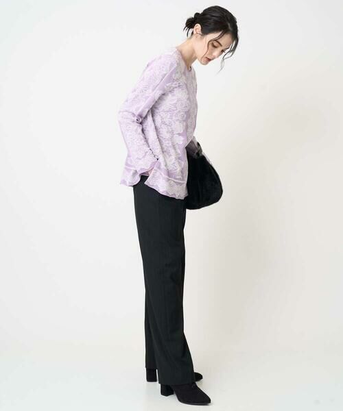 Maison de CINQ / メゾン ドゥ サンク ニット・セーター | レーシージャガードニットプルオーバー | 詳細16